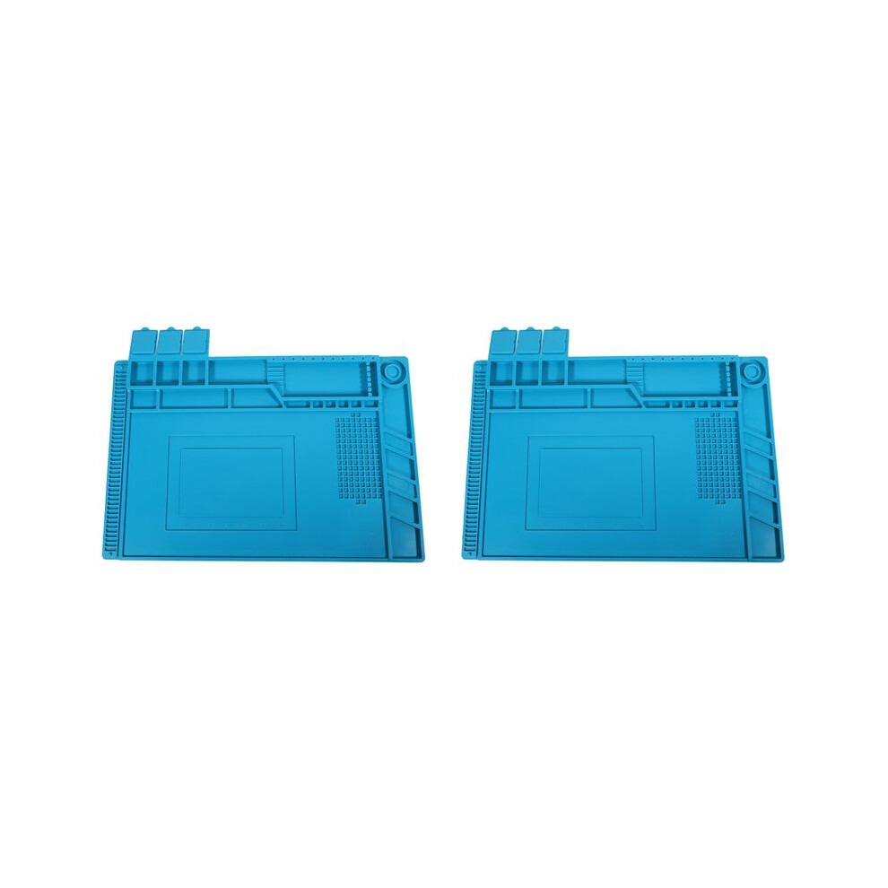 2X Esd Heat Insulation Working Mat Heat-Resistant Bga Soldering Station Repair Insulation Pad Insulator Pad 4713283252917