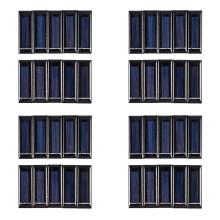 40Pcs Solar Panel New 0.5V 100mA Solar Cells Photovoltaic Panels Module Sun Power Battery Charger DIY 53x18x2.5mm