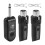 4X UHF XLR Adapter System Wireless Microphone Transmitter Receiver for Dynamic Microphone Guitar Audio Mixer PA System 3