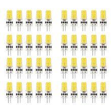 40PCS G4 LED Bulb AC/DC12V-24V 3W LED G4 Light 20LED 360  Angle Light 2835SMD Replace 30W Halogen Lamp,Cool White