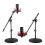 2X Universal Microphone Shock Mount Adjustable Microphone Stand for All Microphones Size At 18mm-57mm 7