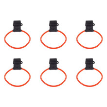 6X MAXI-Messersicherungshalter, 8 AWG, Inline-Kabel 12-24 V, Wasserdicht + 40A-Sicherung