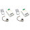 2X K216 Fingerprint Control Board+R503 Fingerprint Module Two-Color Ring Indicator Light Access Control 1