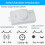 2X 5.8GHz Microwave  Sensor  Knob  Adjustment LED Light Sensor  Human Motion Detector 7