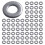 500Pcs M3 3 mm Metrisch 304 Edelstahl Unterlegscheibe 1