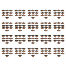 200Pcs High Knob 6 Pin 3 Position DPDT Panel Slide  0.5A 50V
