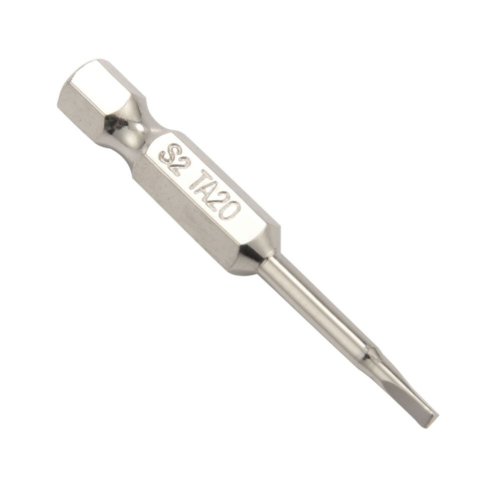 12Pcs S2 Steel Triangular Screw Bits Magnetic Screwdriver Bit Anti Slip Triangle Screw 1.8/2/2.3/2.5/2.7/3 Mm 4711172611623