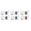 6 Pack 3D Night LED Light Lamp Base + Remote Control + USB Cable, 16 Colors Light Show Display Stand for Acrylic White 2