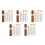 5 Set Self-Threading Needles,Sewing Needles for Hand Sewing,for the Elderly,Easy Side Threading Stitching Pins A 1