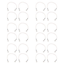 24 StüCke 3G HD SDI Kabel BNC Kabel 30 cm 75 Ohm für Kameras BMCC VideogeräTe UnterstüTzt HD-SDI 3G-SDI 4K 8K Videokabel