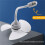 2X E27-Universalventilator zum Einschrauben, Deckenventilator mit 3 Flügeln und E27-Gewindesockel, Geräuscharmer Lüfter, Deckenventilator mit 6
