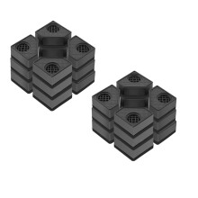 8 Stks Wasmachine Hoogte Verhogen Pads Anti Pads Stille Skid Raiser Mat Koelkast Droger Ondersteuning Stand 11.5 cm