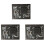 3X TPM 2.0 Encryption Security Module Remote Card 12 Pin SPI TPM2.0 Security Module for MSI Motherboard 1