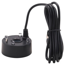 4X Mist Maker, Port USB 4 Couleurs LED Lumières Monsieur Machine à Brouillard, Fontaine Intérieure Jardin Étang Brumisateur D'Eau Atomiseur Noir
