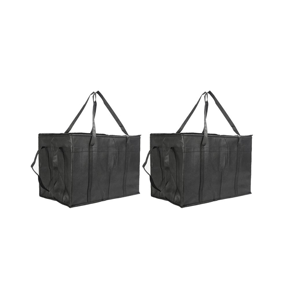 2X Insulated Food/Pizza Delivery Bag Insulated Grocery Reusable Shopping Bags Insulated Cooler Bags 4713032620738