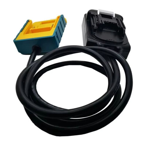 Battery Extension Cord Tool for  18v Lithium Batteries and Tools Cable Length 1.5M with Hook