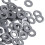 500Pcs M3 3 mm Metrisch 304 Edelstahl Unterlegscheibe 8