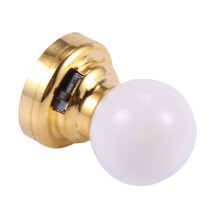 2X 1:12 Dolls House Miniature Globe White Ceiling LED Light Lighting Lamp with Battery