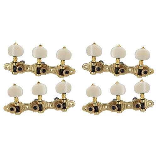 2X Classical Guitar Tuning Peg Acoustic Guitar Tuners 1:18 Tuning Key 3 Left 3 Right Guitars Knobs Replacement