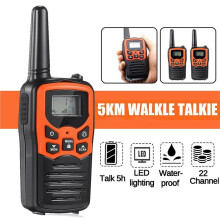 10 Stuks Handheld Walkie Talkie Radio 22 Kanalen Set 10  Uhf 400-470 Mhz Dual Band Lange Afstand Communicatie Transceiver