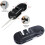 2X Portable  Knife Multifunction Sharpener, Steel Outdoor EDC  Tool Sharpener 4