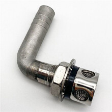 5X Stainless Steel 90 Bend Fuel Breather Vent 3/5inch - Boat/ Truck/ Car Gas Tank,2 Holes