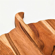 3X Halloween Pumpkin Shaped Wood Cutting Board for Kitchen Decoration,Cutting Boards with Handle,Boards, Serving Platter
