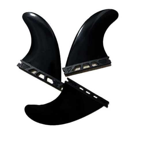 Conjunto de 6 Quilhas de Surfe para Prancha de Surfe 4,37 Polegadas, Quilha de Plástico para Prancha de Surfe, Esportes Aquáticos, Prancha de Surfe