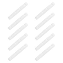 10X Pre-Slotted Flat Bottom Bone Bass Nut for 4 String PB JB Precision Bass Jazz Bass, 38x3.5x5/4.5mm