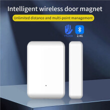 10X 2.4GHz Wireless TTLOCK Door Sensor Door Contact Detection Windows Open Close Status Works with TTLOCK App