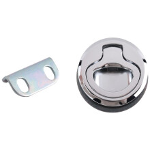 Boat Latches 1.5 Inch Slam Flush Pull Hatch Lock Corrosion Resistant Stainless Steel Perfect Replacement for Broken Door Hinge RV Marine