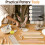 Pottery Tools Wood Rolling Pin, Pottery Tablecloth, Teaching Rolling Mud Stick Guide, for Manual Self Ceramic Making 5