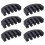 6X Rubber Mute Silencer 4/4 Violin Fiddle Slight Practice Black 1