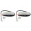 2X Humbuckers Blancs à Simple Bobinage pour Guitare Électrique à Micros de Taille Unique 1