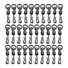 30Pieces Set Fishing Connectors Set Copper Plated Metal Pin-7