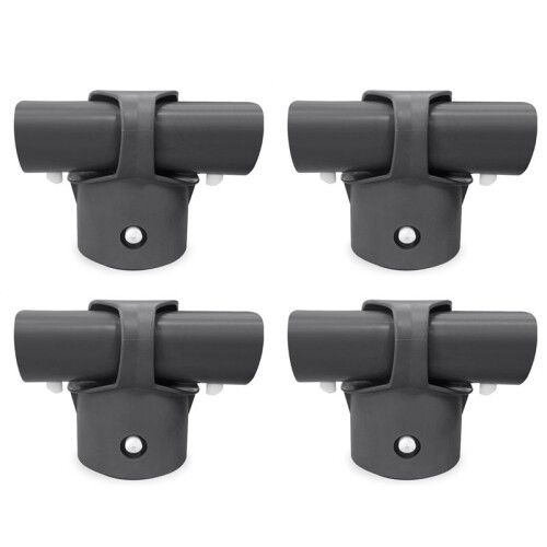 12427 T-Joint for  Ultra Frame Pools Fits 15ft to 16ft Models Durable Replacement Part 4 Pcs