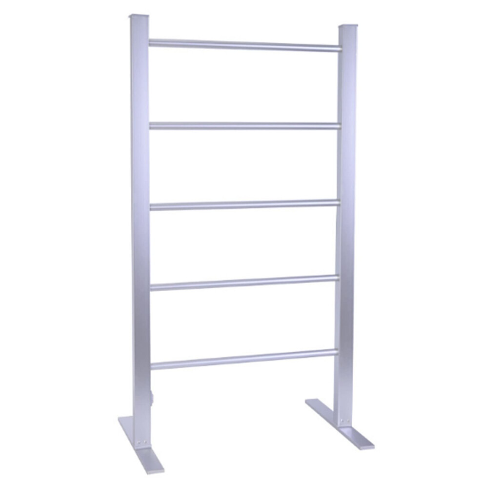 Heated Towel Rack Standing 5Bar Electric Warmer For Fast Drying In Bathroom 100W 110V 9455672239820