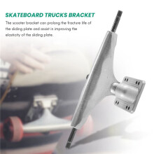 10Pcs 6.25Inch Silver Surf Skateboard Trucks Surf Skate Skateboard Truck Fish Board Long Board Steering Bracket