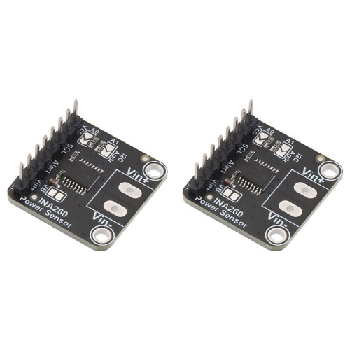 2X INA260 Detection Sensor Module High or Low Side Voltage Current Power Sensor Portable Module