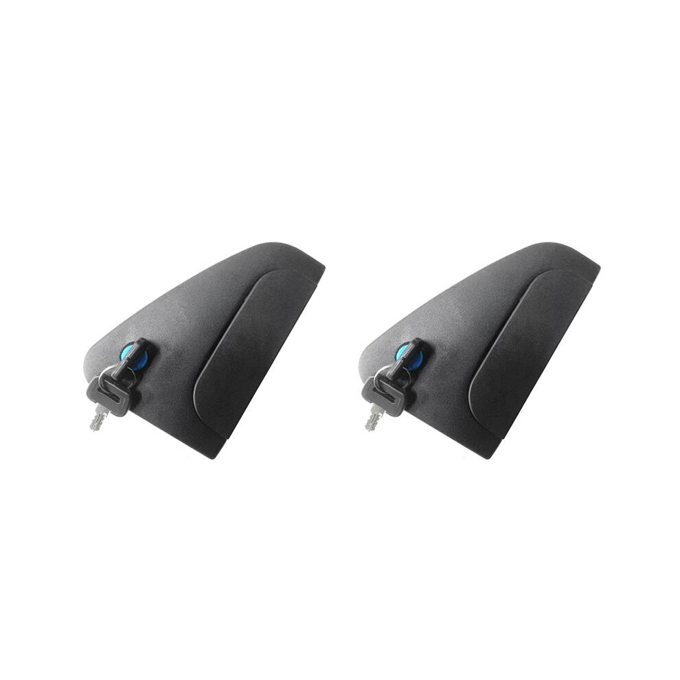 2X For Daf Cf65 Cf75 Cf85 Truck Left Exterior Outside Door Handles With Key New 1328724 Black 6033705614184