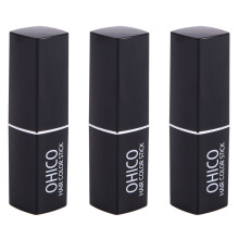 3X OHICO Estratti Vegetali Naturali Forma di Rossetto Tinta per Capelli Penna Che Ricopre Capelli Usa e Getta Bastone per Capelli di Bellezza