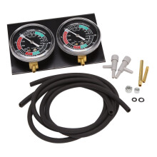 1set Motorcycle Carburetor Synchronizer Vacuum Gauges Tool Carb Vacuum Gauge Balancer for // Black