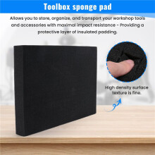 4PCS Pick Apart Foam for Toolbox Pre-Cutting Foam Insert High Density Shadow Foams 350x250x40mm