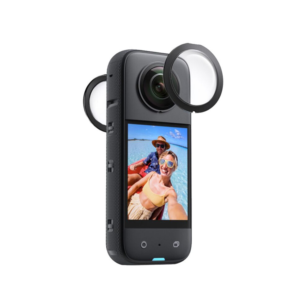 4X For Insta 360 X3 Sticky Lens Guards Protector Panoramic Lens Protector Sports Camera Accessories 6031817315821