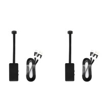 2X Telecamera Wi-Fi HD 1080P con Rilevamento del Movimento, Modulo Wireless, Registrazione Video, Visualizzazione Remota, Telecamera P2P
