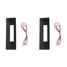 2X voor  Megane 2 2002-2009 Frame of Kabelwagen Frame Fascia Opbergdoos