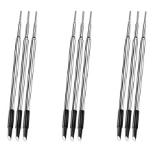 9Pc C210 Soldering Iron Tip USB Soldering Iron Tip 5V Battery Soldering Iron Tip Soldering Rework Accessories,A
