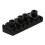3X 7 String Locking Nut Electric Guitar Nut Tremolo Bridge 48mm (Black) 1