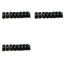 30 Stuks Ferrule met Dubbele Chromen Ring voor Driver & Fairway Wood & Iron Golfaccessoires Type 5: 8,9x16x13,4mm