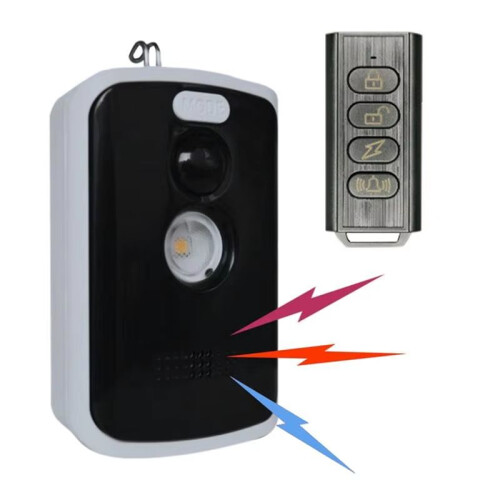 3X Camping Perimeter Alarm 125DB High-Volume Trip Alarm Motion Sensor Multiple Modes Easy Installation Camping Security 2